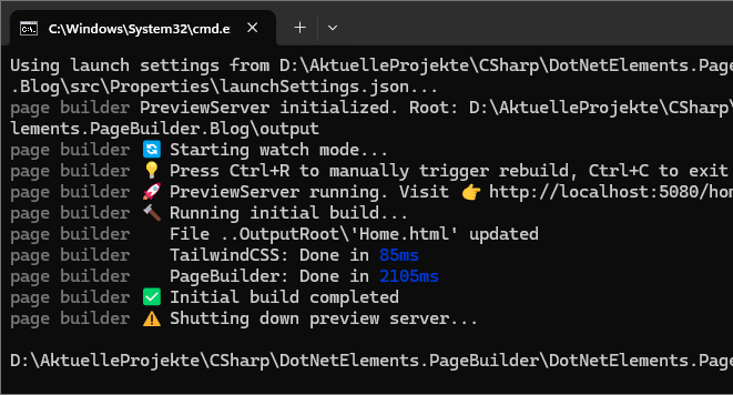 console colors working